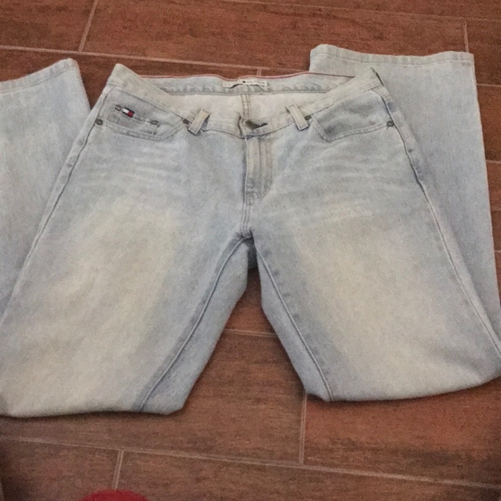 NWOT vintage Tommy Hilfiger light wash bootcut